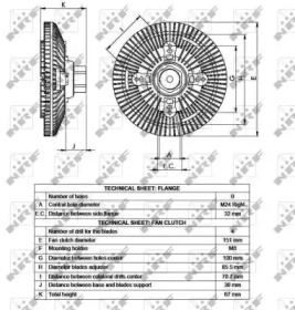 WILMINK GROUP wg1720919 -  Сцепление, вентилятор радиатора